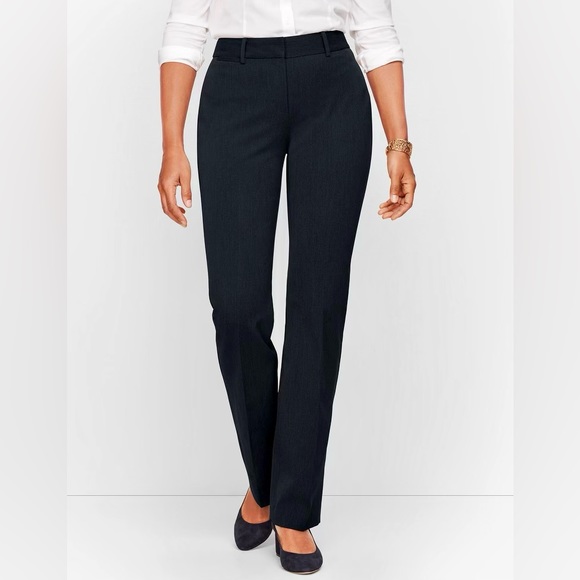 LN TALBOTS BARELY BOOT PANTS. SO COMFORTABLE BI-STRETCH FABRIC. 27” INSEAM. - Picture 1 of 7